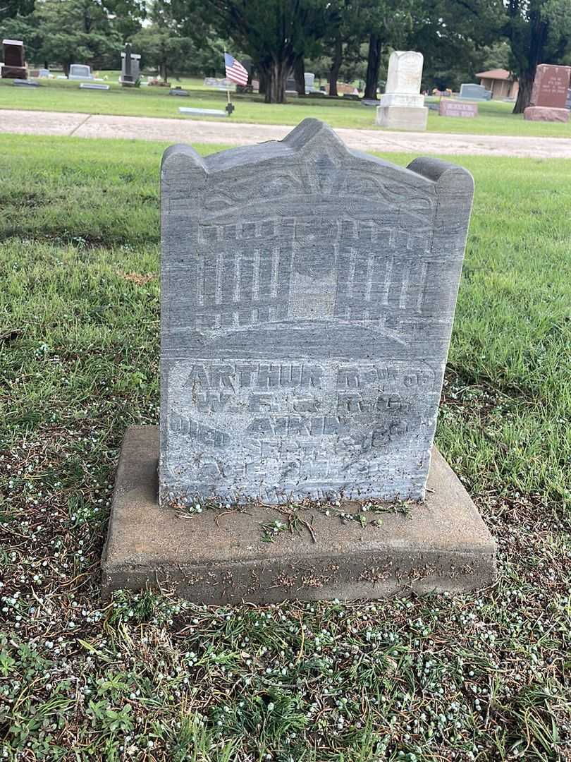 Arthur R. Aikin's grave. Photo 2