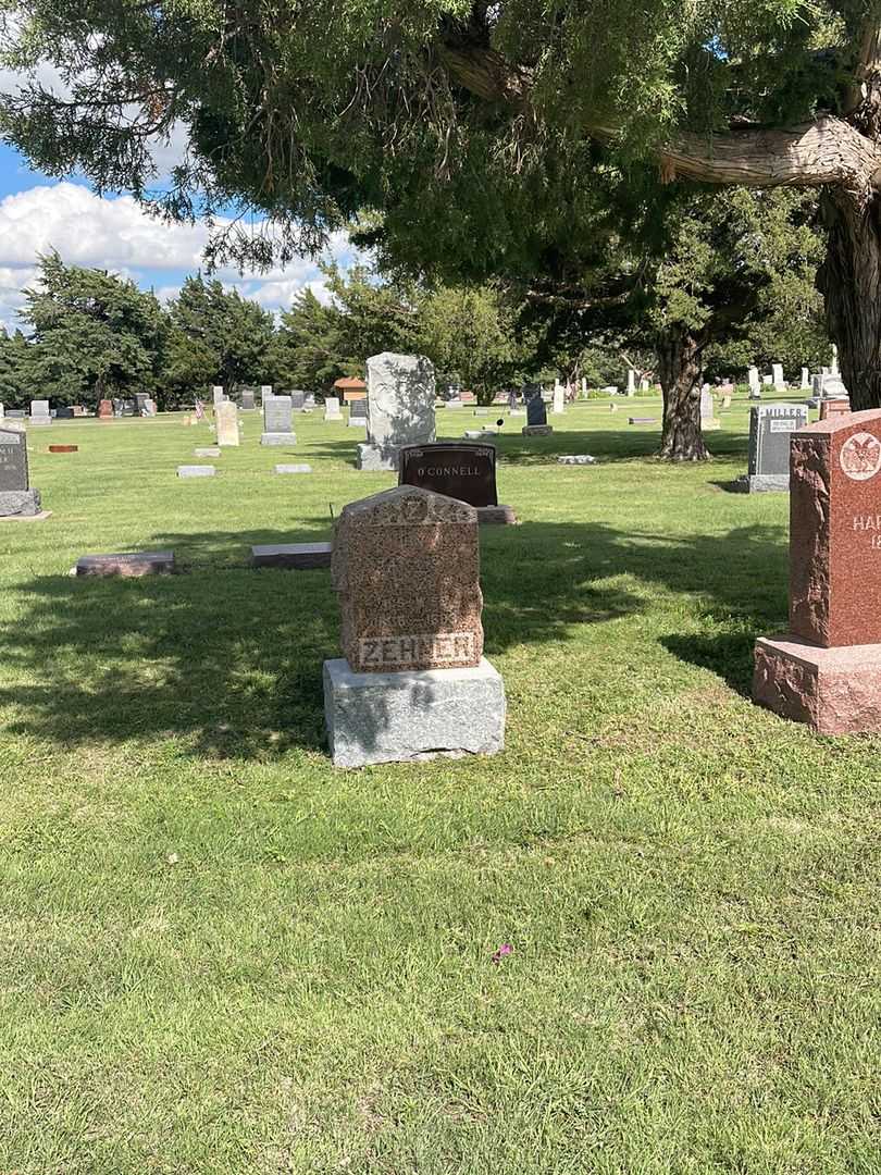 John W. Zehner's grave. Photo 1
