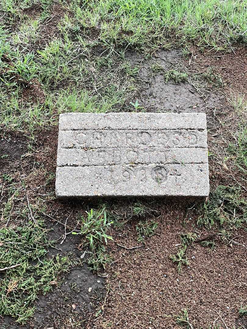 Charles D. Abbott's grave. Photo 2