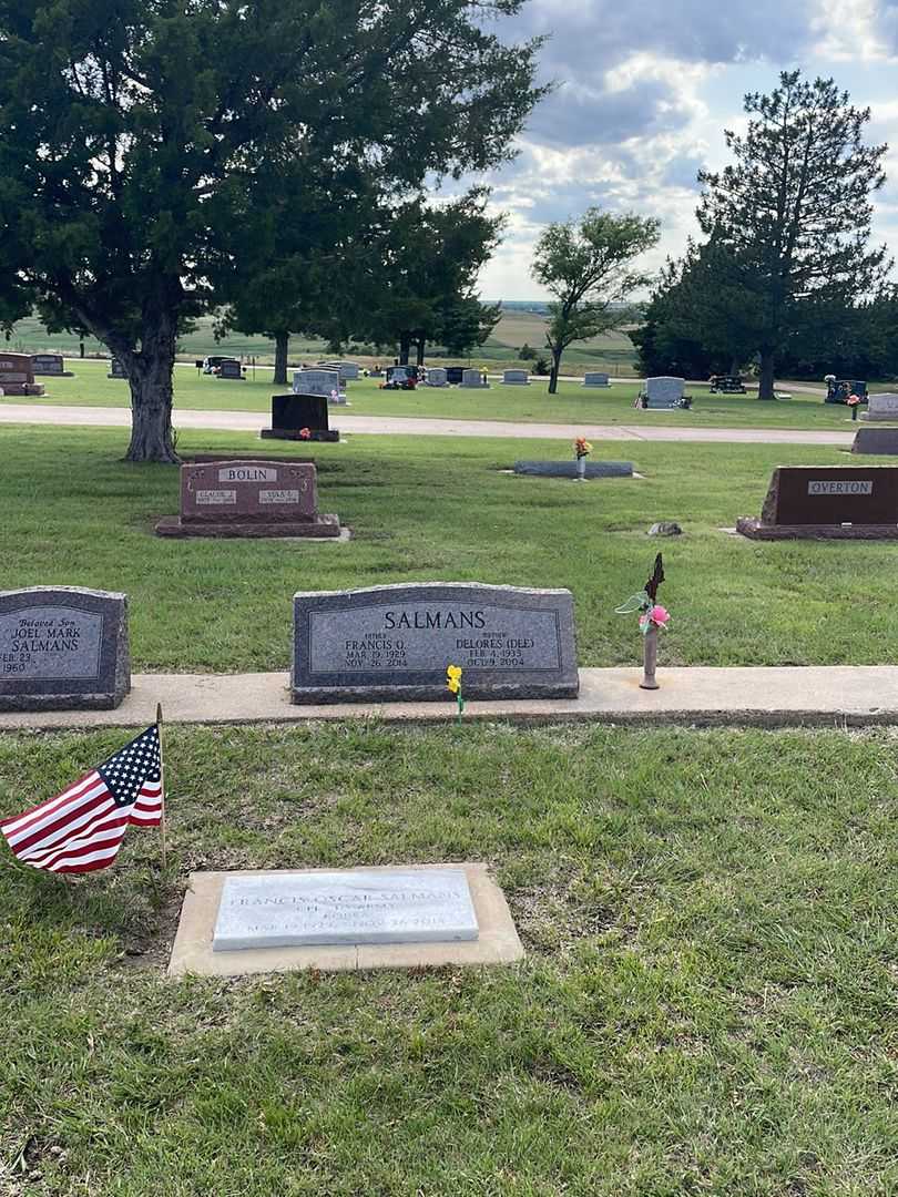 Francis Oscar Salmans's grave. Photo 2
