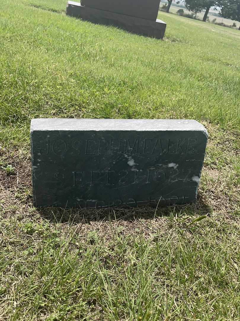 Joseph M. Falke's grave. Photo 2