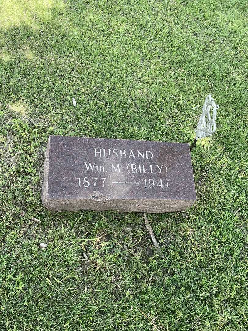 Wm. M. "Billy" O'Connell's grave. Photo 2