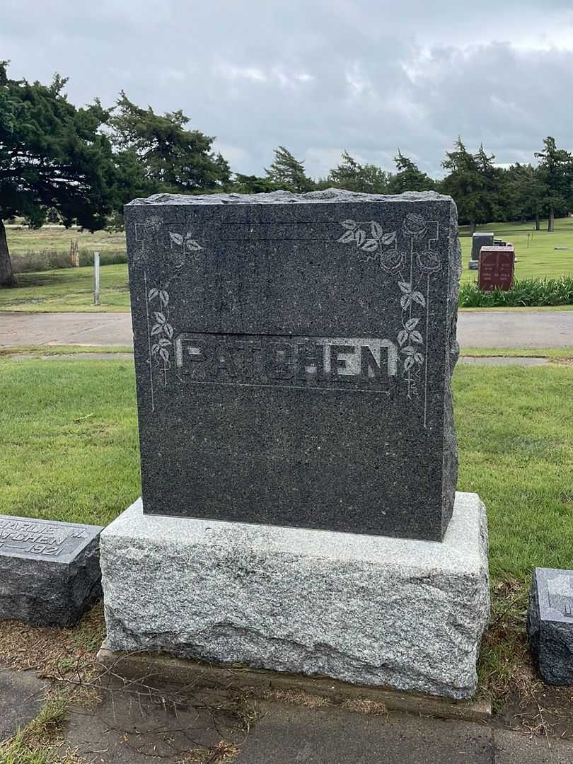 Corinne Patchen's grave. Photo 1