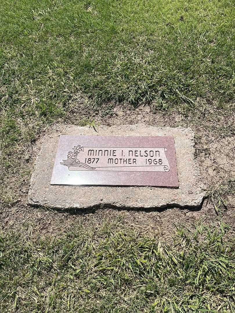 Minnie I. Nelson's grave. Photo 2