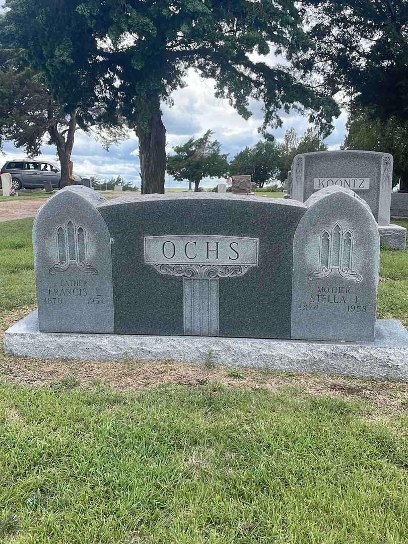 Francis Enno F. Ochs's grave. Photo 2