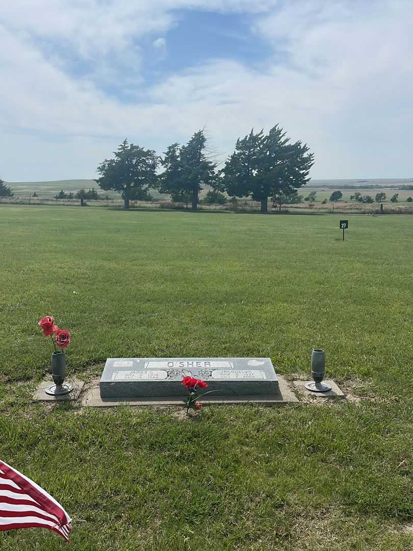 James G. O'Shea Junior's grave. Photo 2