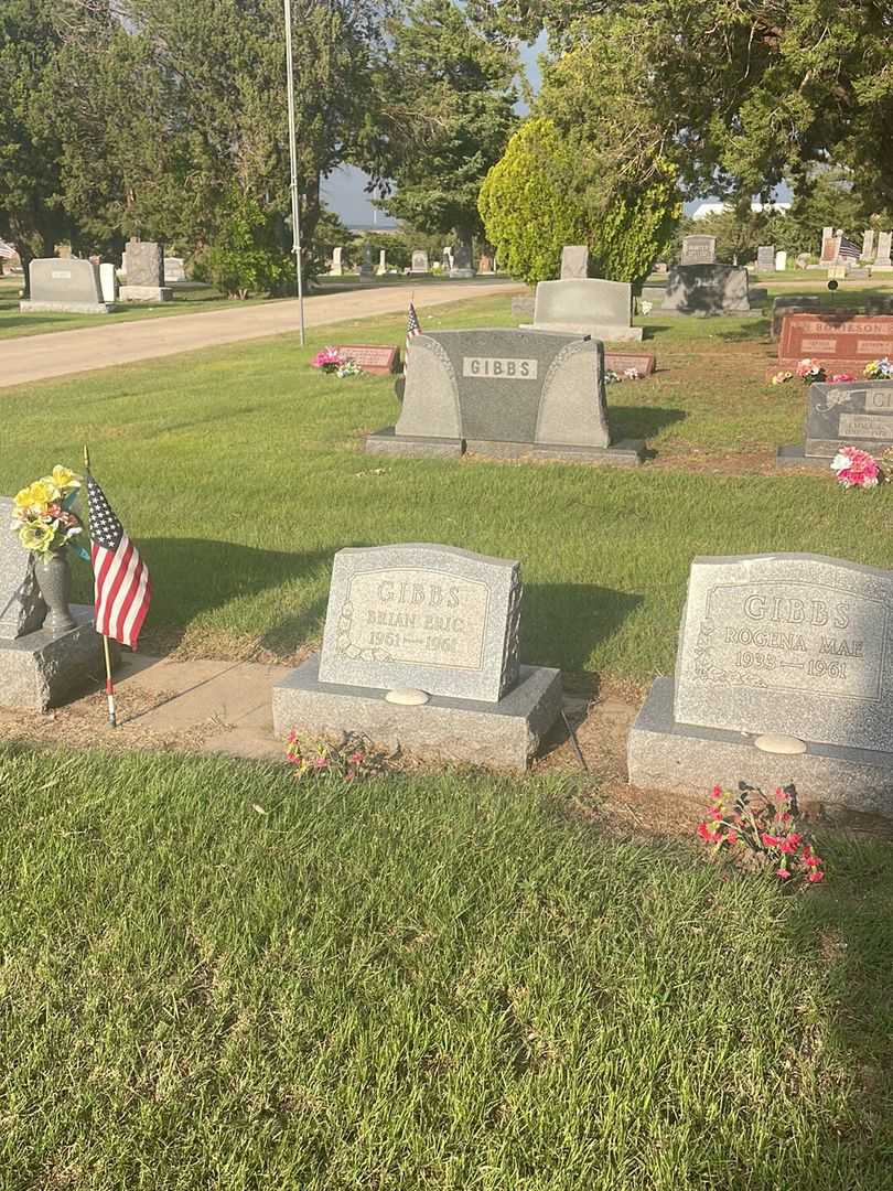 Brian Eric Gibbs's grave. Photo 1