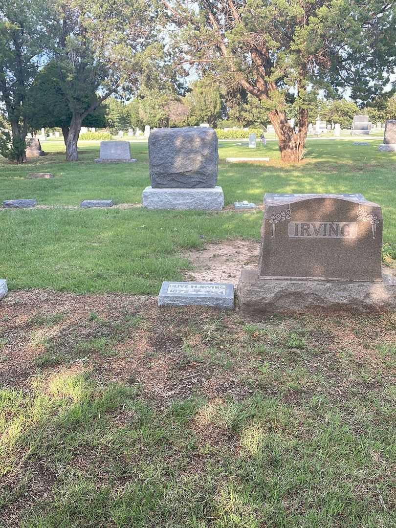 Olive M. Irving's grave. Photo 2