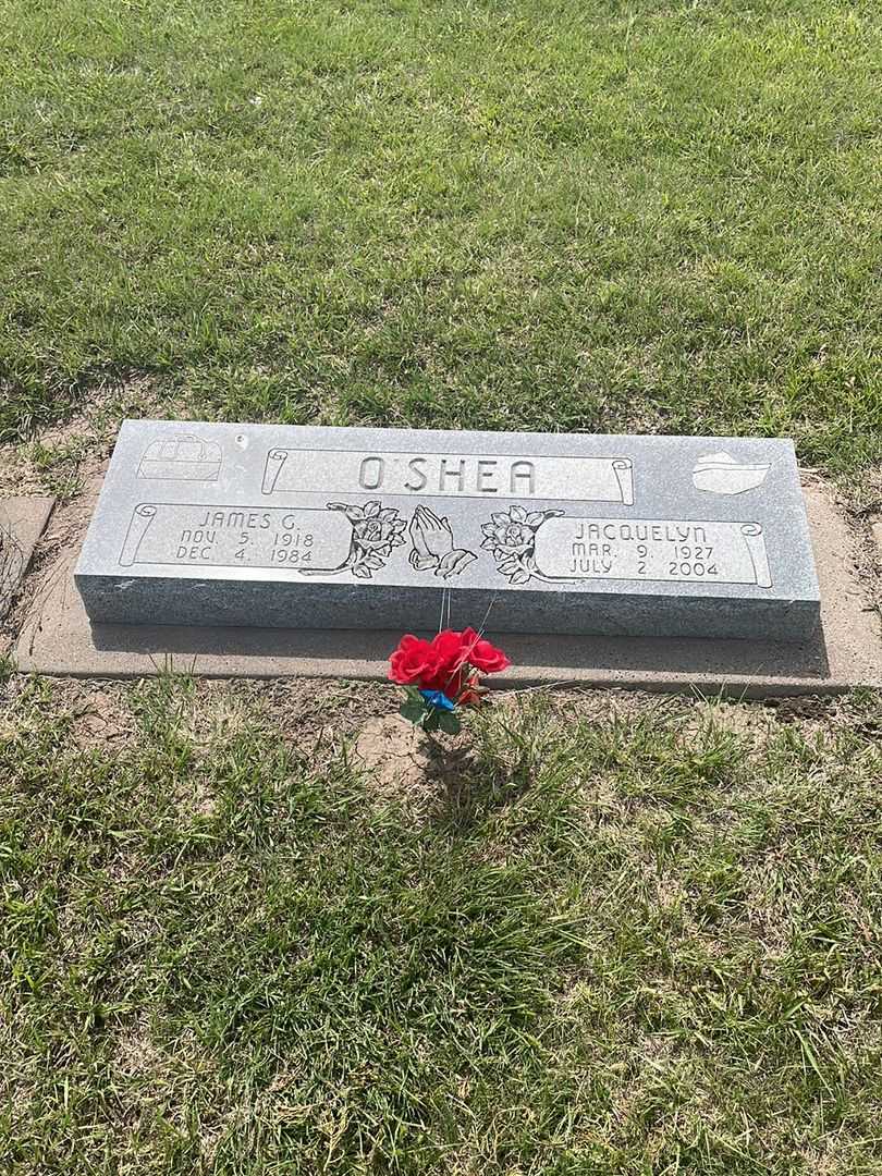 James G. O'Shea Junior's grave. Photo 1