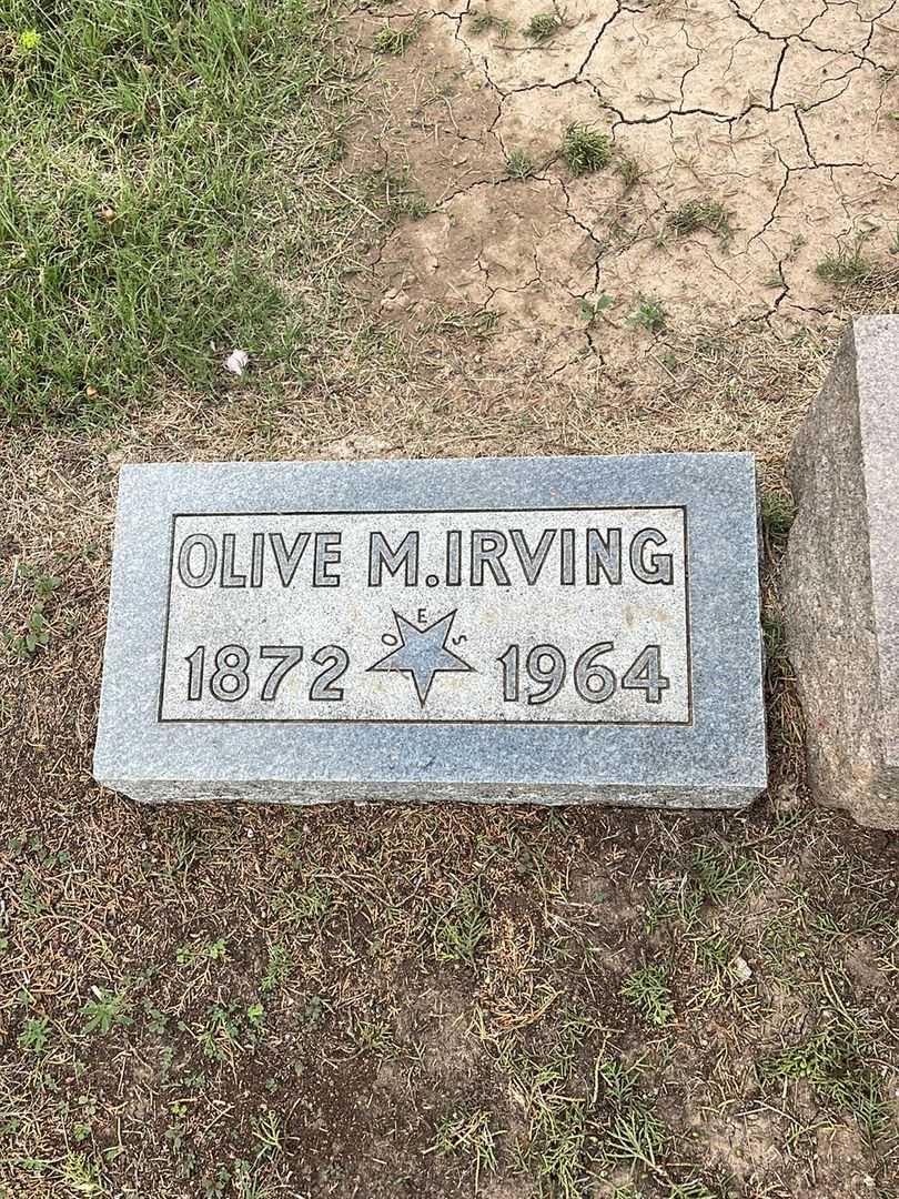 Olive M. Irving's grave. Photo 3
