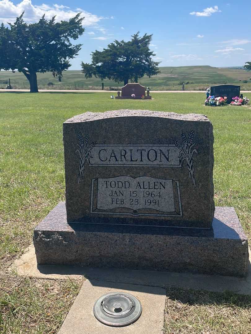 Todd Allen Carlton's grave. Photo 2