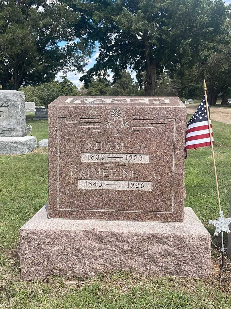 Catherine A. Raser's grave. Photo 2