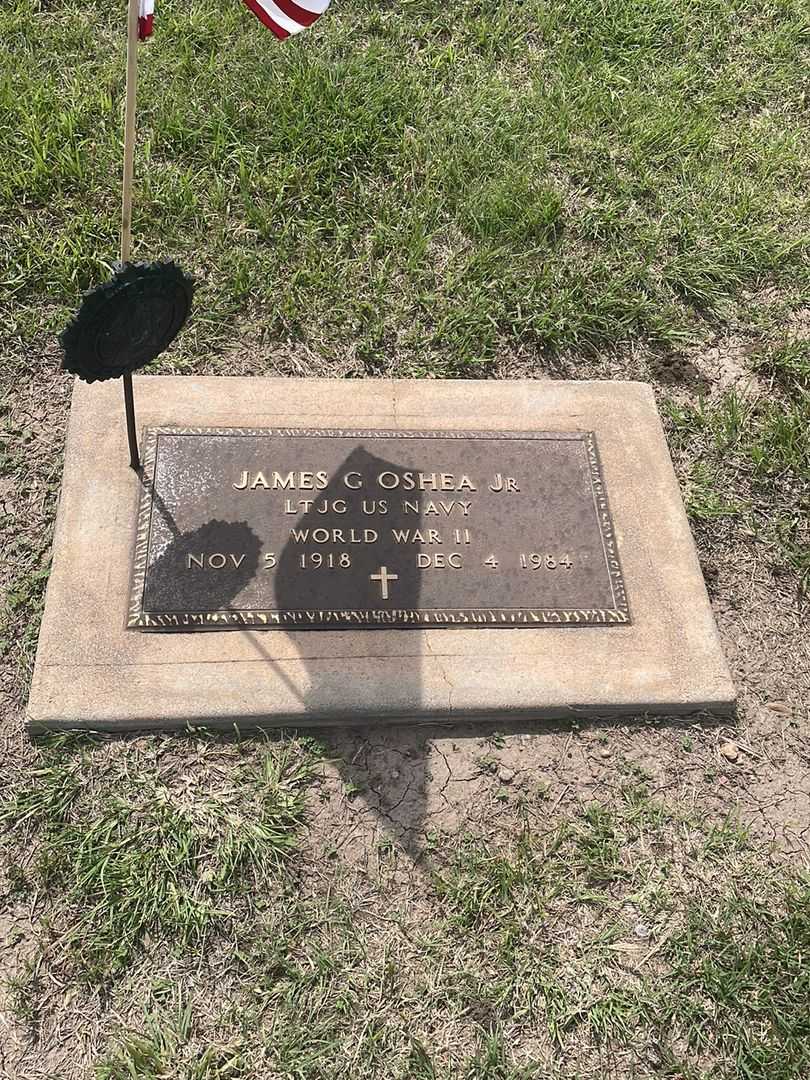 James G. O'Shea Junior's grave. Photo 3