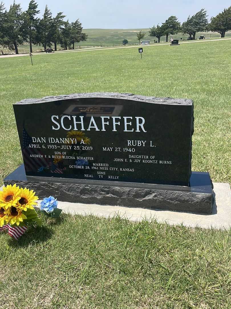 Dan A. "Danny" Schaffer's grave. Photo 2