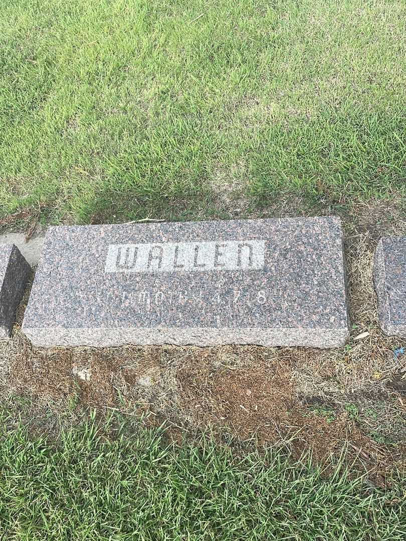 Joseph E. Wallen's grave. Photo 1