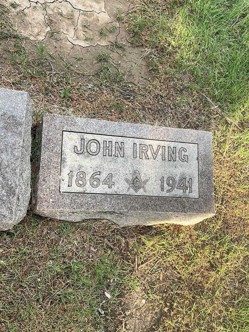 John Irving's grave. Photo 3