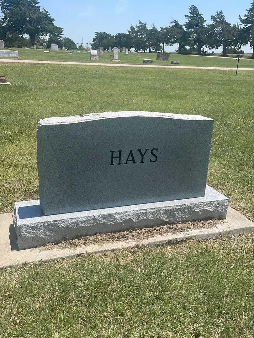 Norma Jean Ehrlich Hays's grave. Photo 3