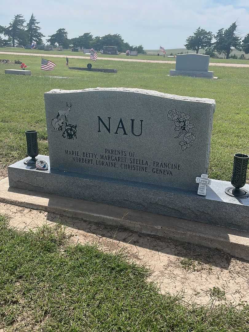 Alphons Francis Nau's grave. Photo 3