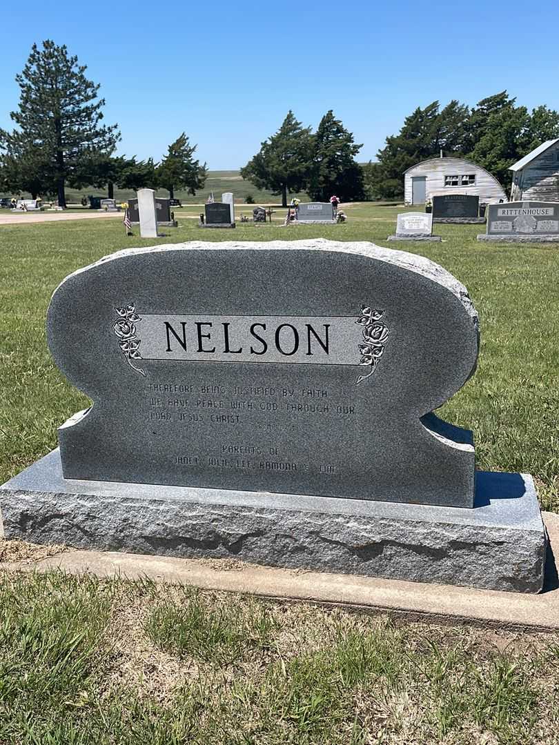 Wayne L. Nelson's grave. Photo 3