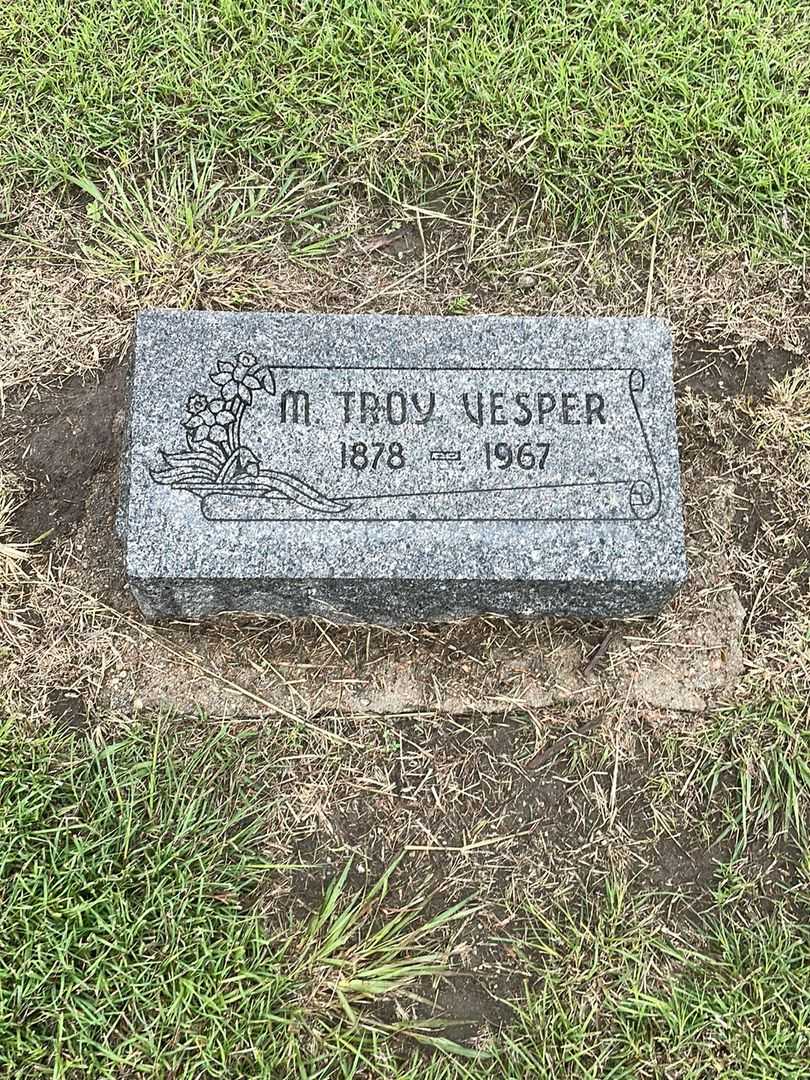 M. Troy Vesper's grave. Photo 2