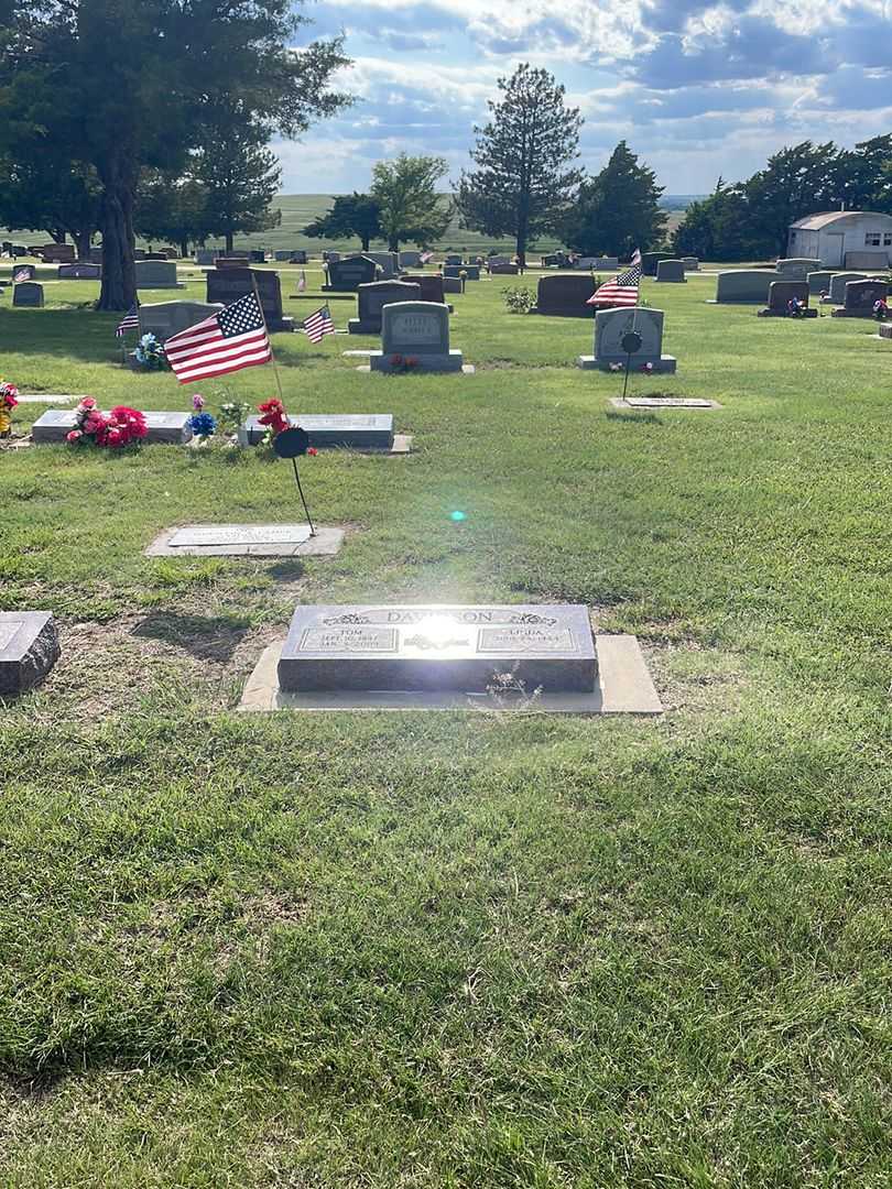 Thomas D. Davidson's grave. Photo 2