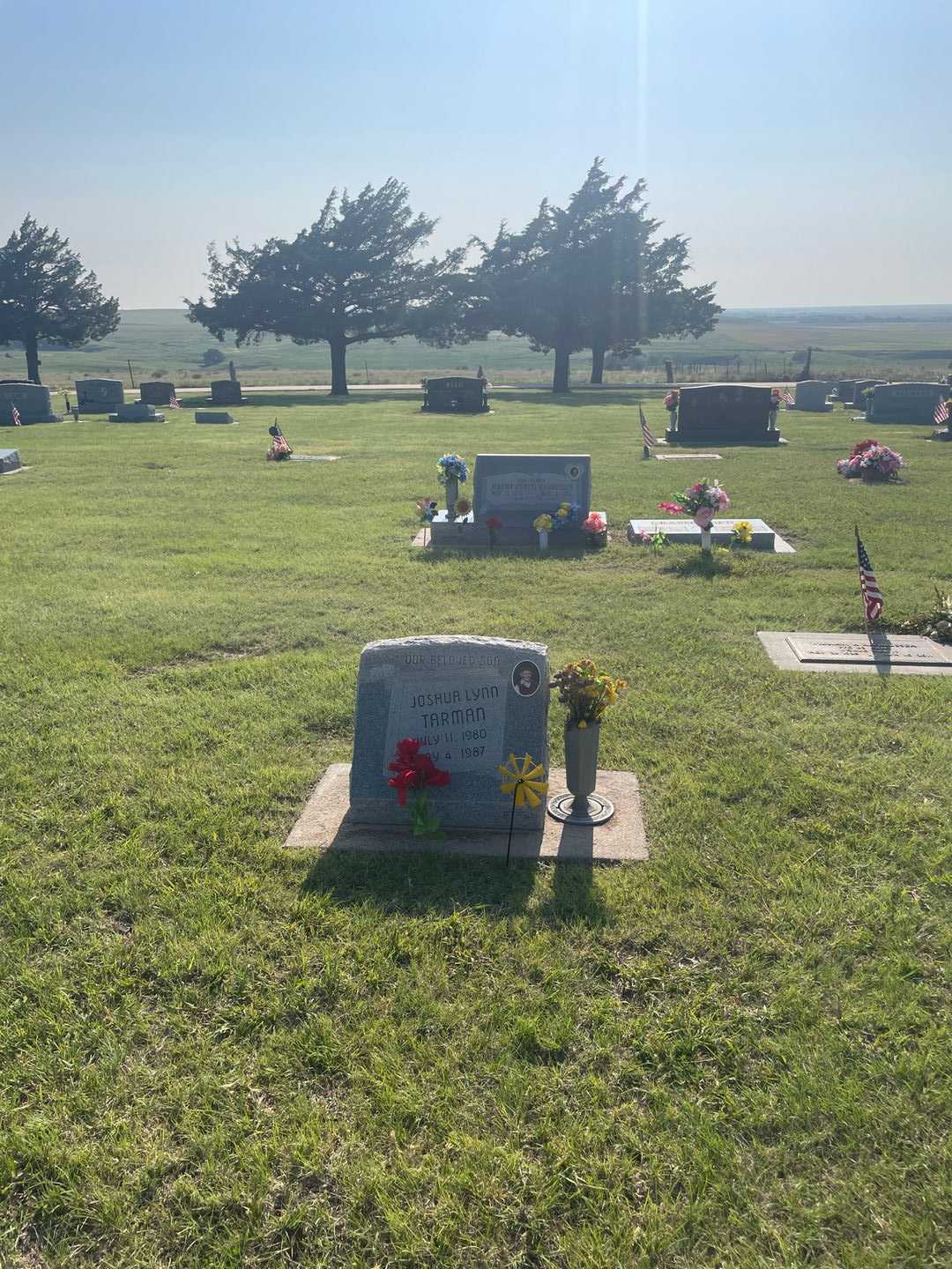 Joshua Lynn Tarman's grave. Photo 1