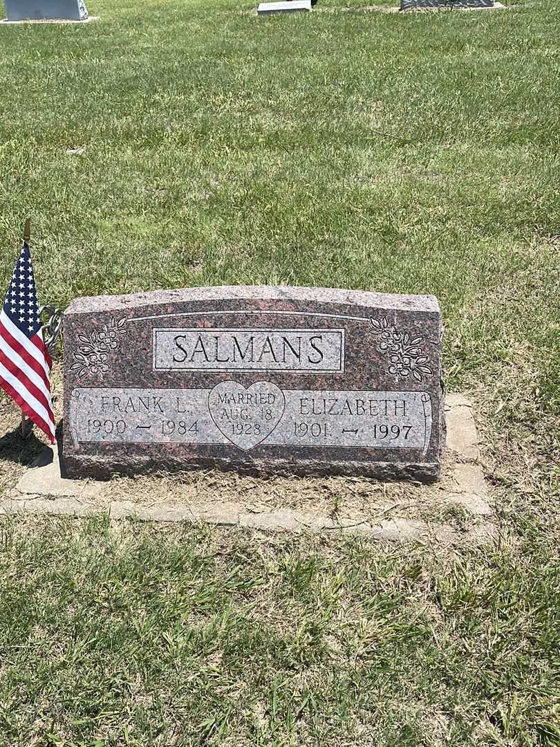 Frank L. Salmans's grave. Photo 2