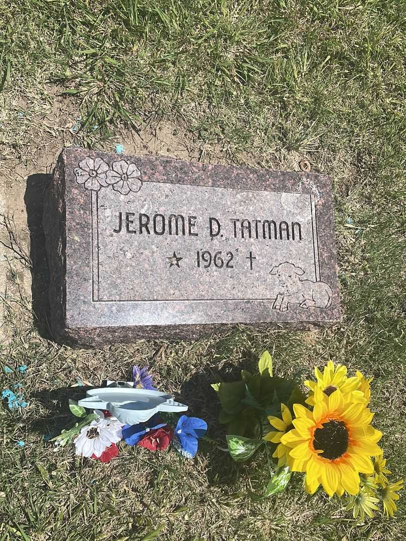 Jerome D. Tatman's grave. Photo 2