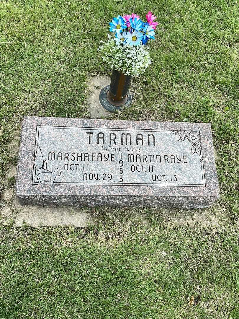 Martin Raye Tarman's grave. Photo 2