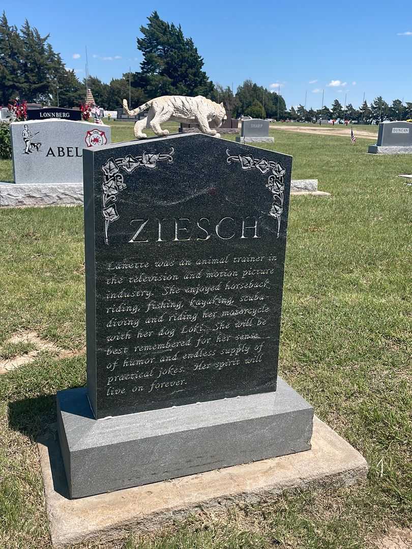 Lanette Mae Ziesch's grave. Photo 3