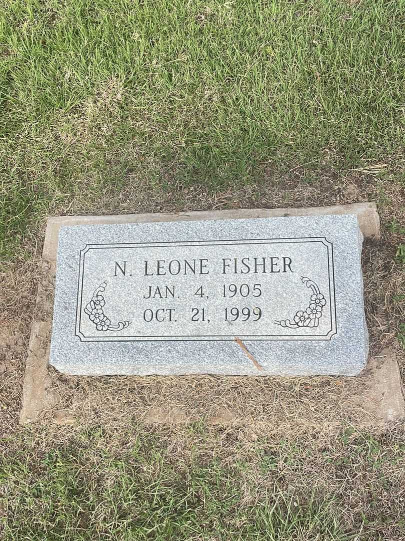 N. Leone Fisher's grave. Photo 2