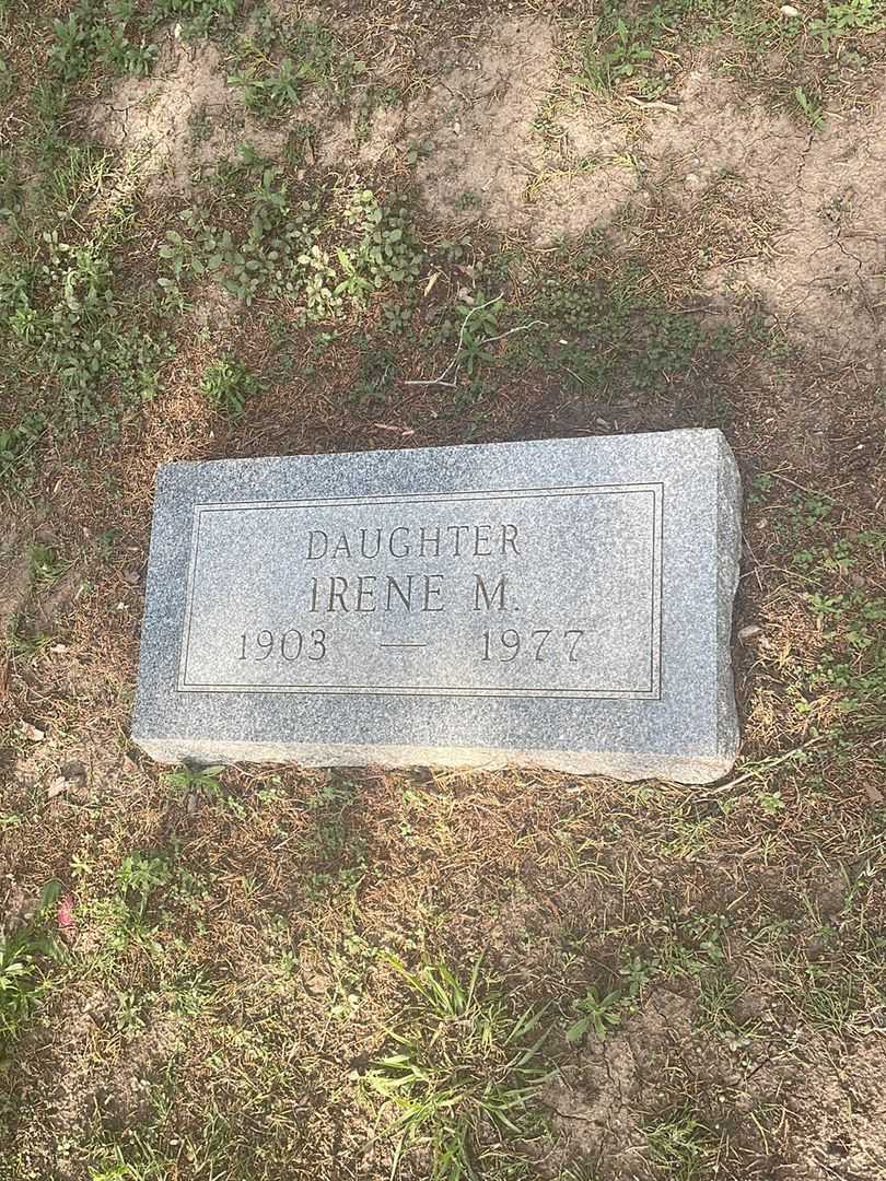 Irene M. Adams's grave. Photo 2