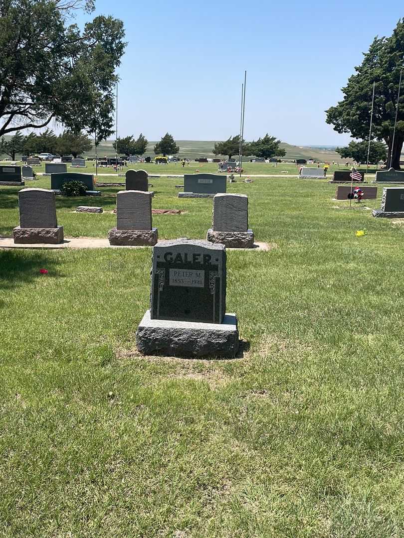 Peter M. Galer's grave. Photo 2