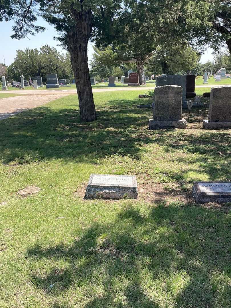 Milo J. Chaffee's grave. Photo 1