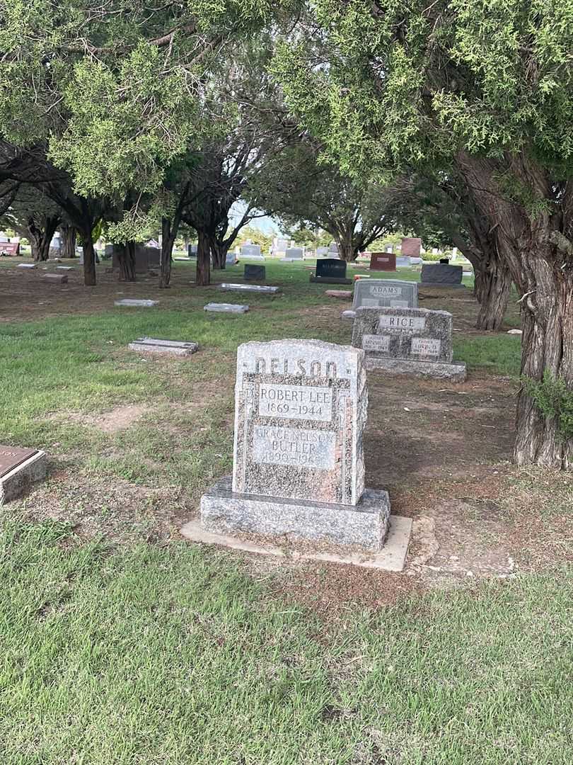 Robert Lee Nelson's grave. Photo 1