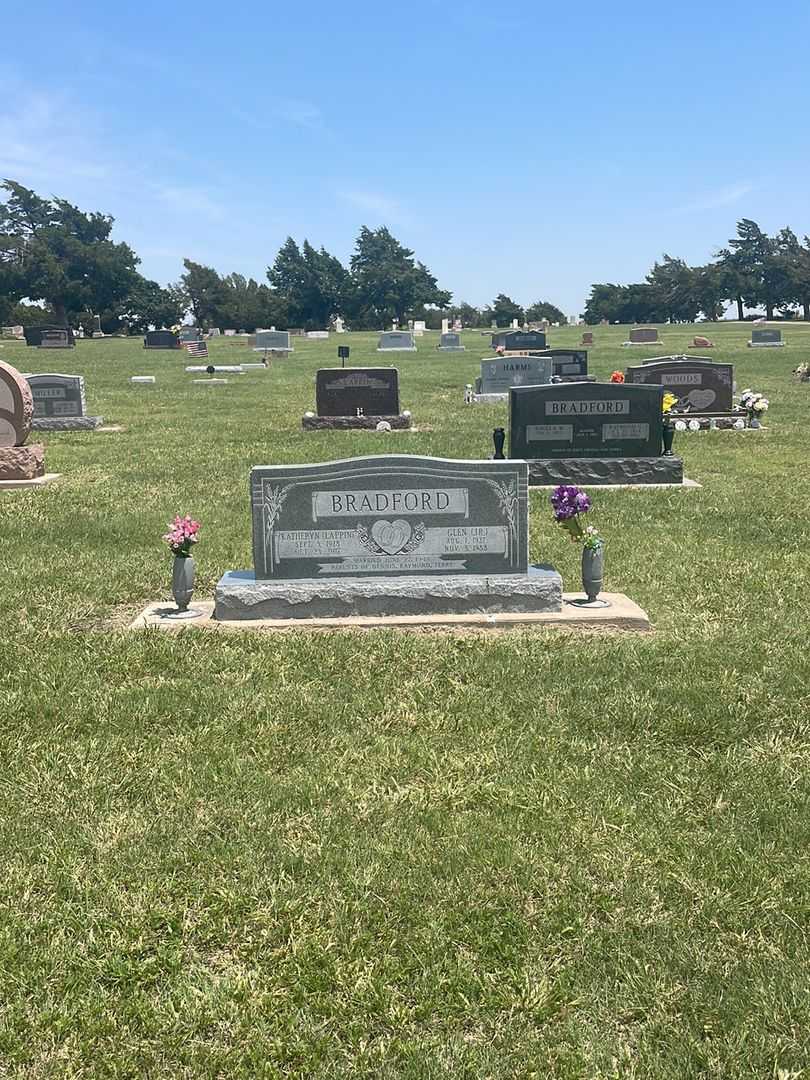 Katheryn Lappin Bradford's grave. Photo 2