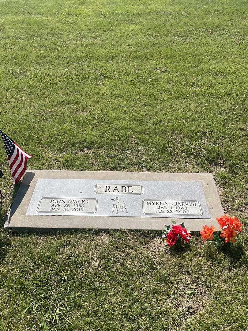Myrna Marie Jarvis Rabe's grave. Photo 2