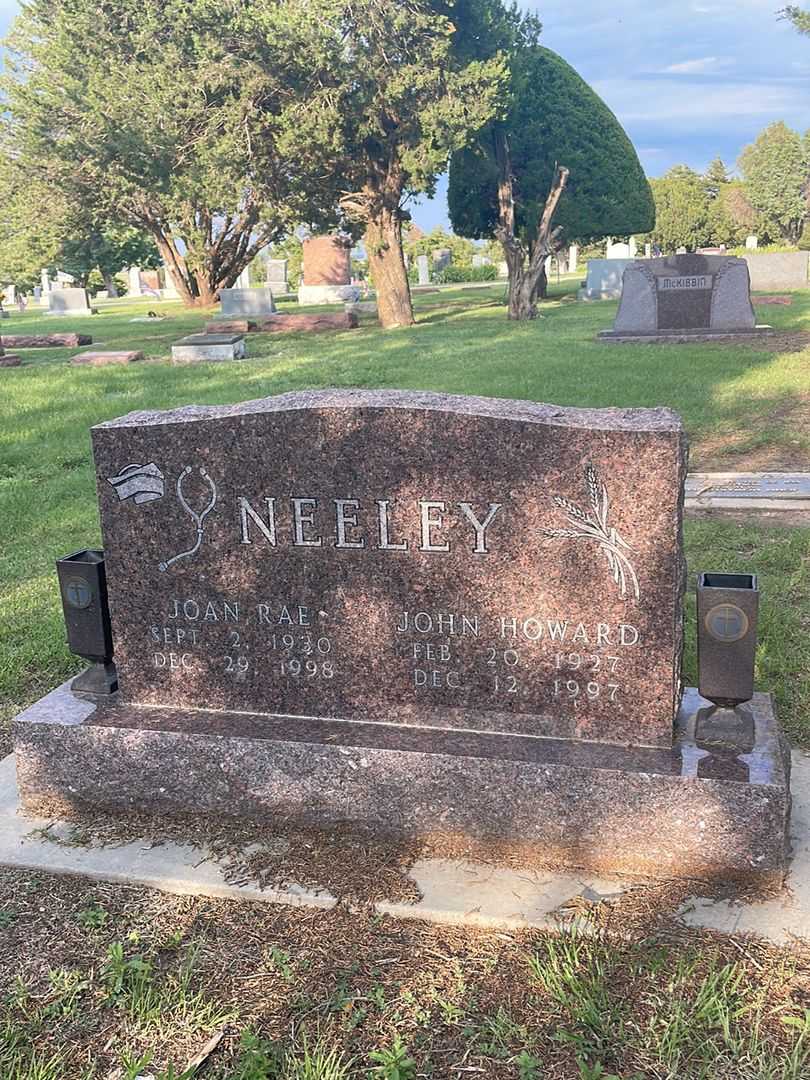 John Howard Neeley's grave. Photo 2