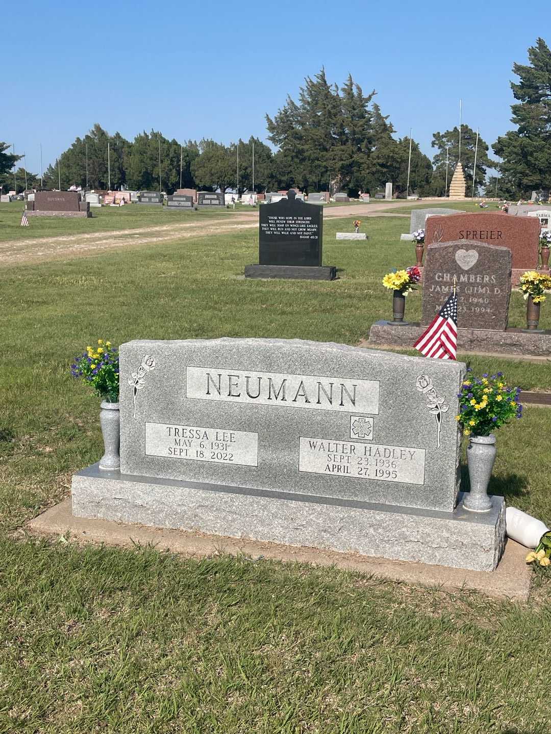 Walter Hadley Neumann's grave. Photo 2
