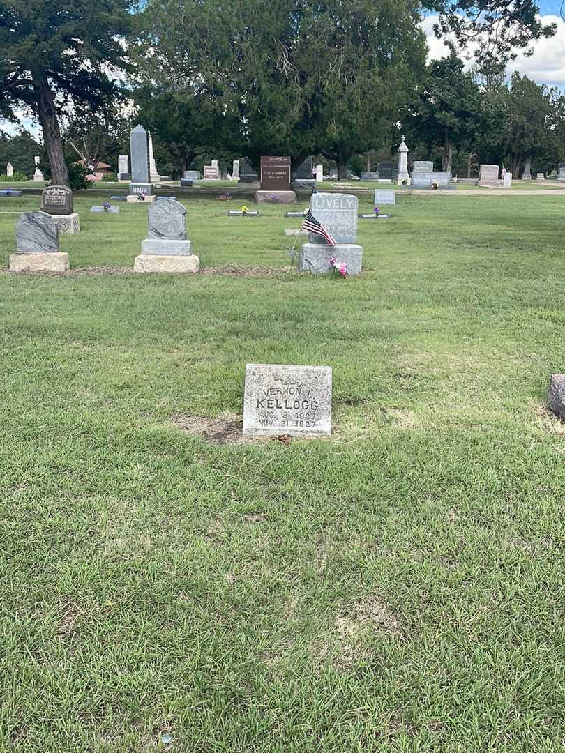 Vernon L. Kellogg's grave. Photo 1