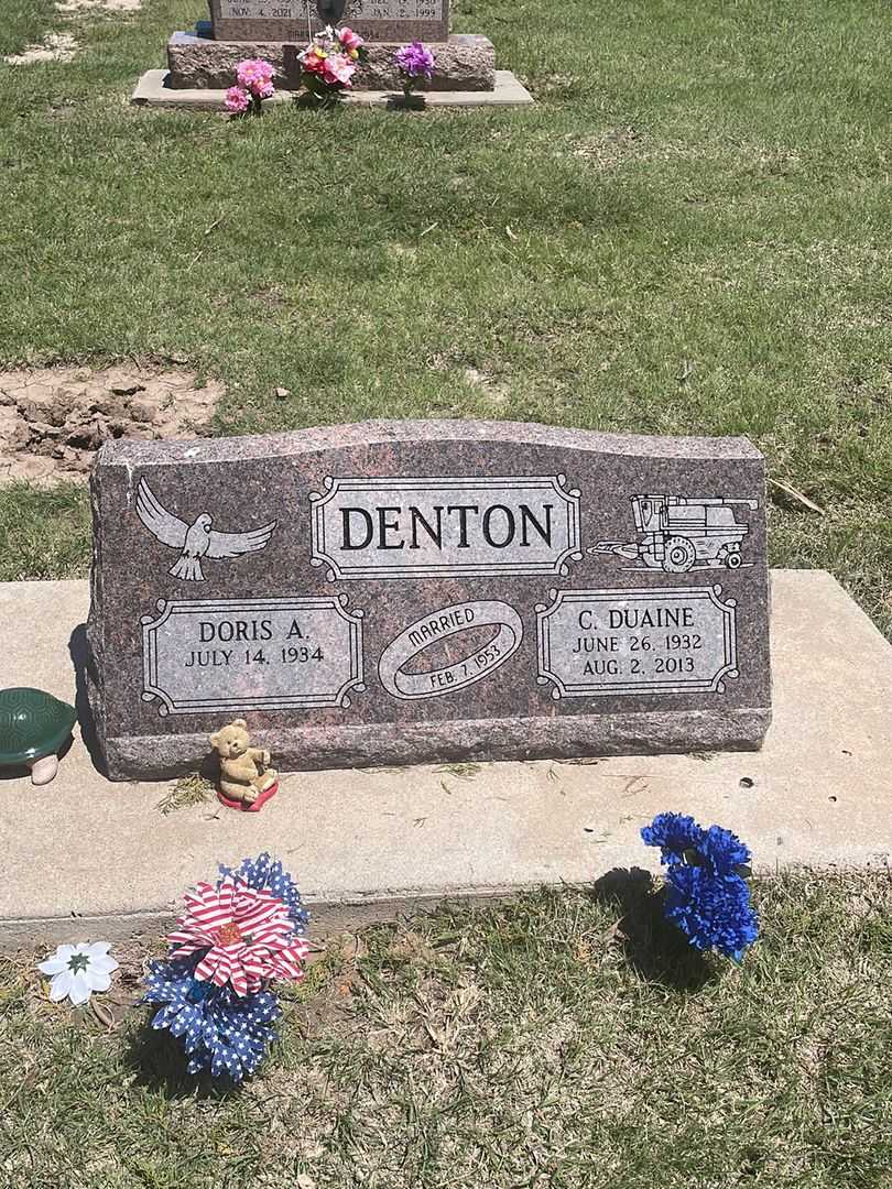 Cecil Duaine Denton's grave. Photo 2