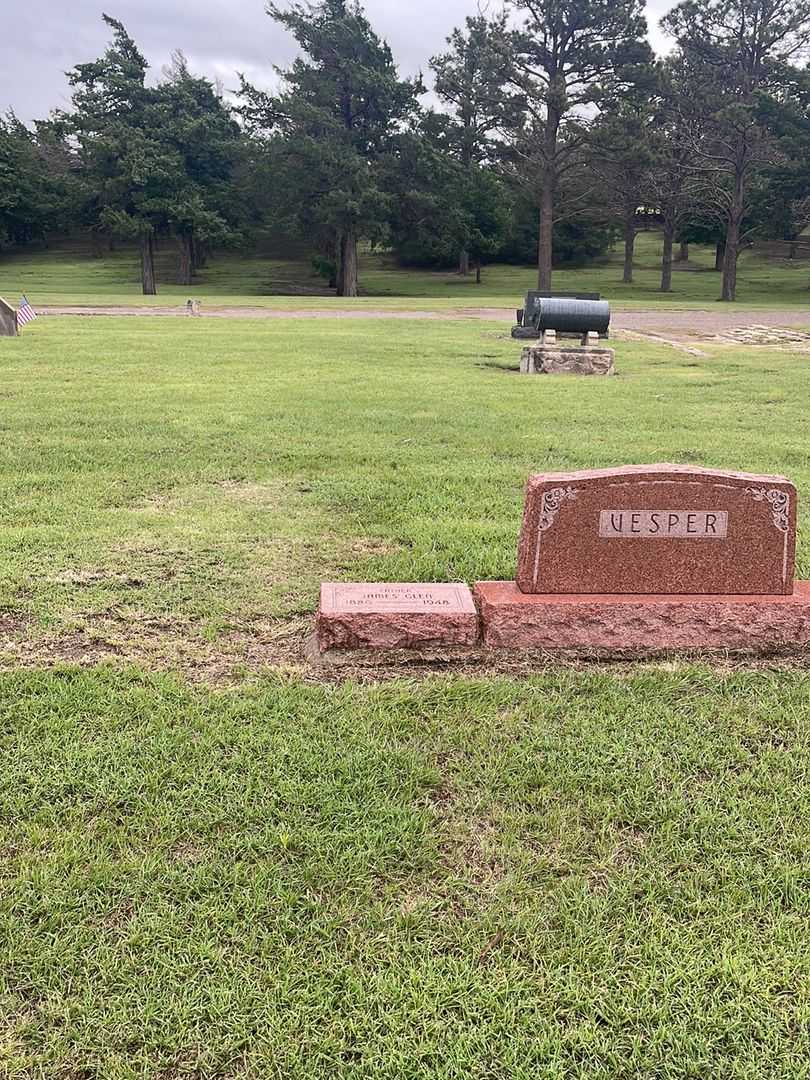 James Glen Vesper's grave. Photo 2
