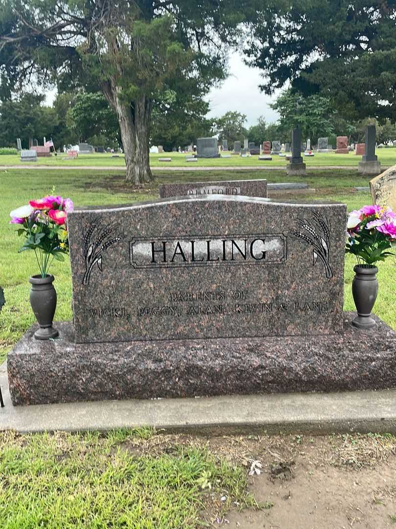Robert Eugene Halling's grave. Photo 4