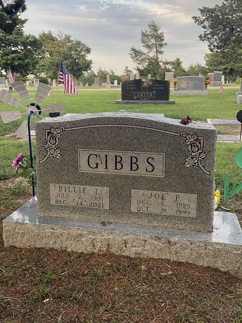 Billie Lorraine Gibbs's grave. Photo 2
